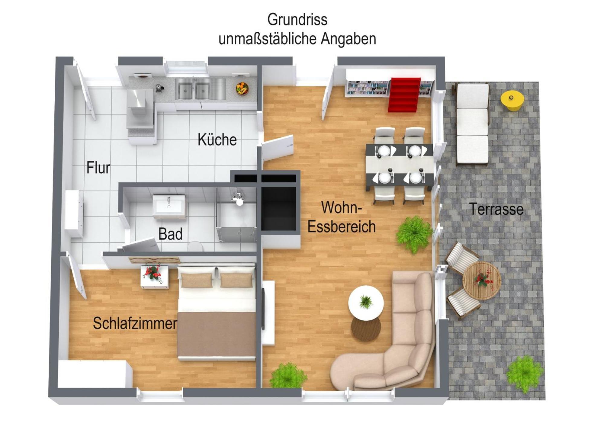 Taras Ferienwohnung Langlingen Exteriör bild